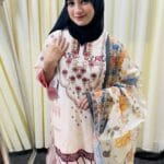 Dubai soft silk-দুবাই সফট সিল্কের থ্রি পিস