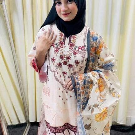 Dubai soft silk-দুবাই সফট সিল্কের টুঁ পিস